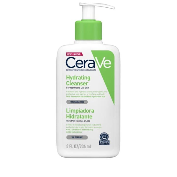 CeraVe Hydrating Cleanser - Moisturizing Cleansing Cream 236ml