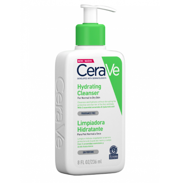 CeraVe Cleanser Hydrating Facial Cleanser 236ml