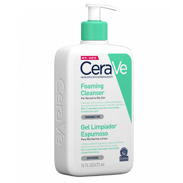 CeraVe Cleanser Facial Cleansing Foam 473ml