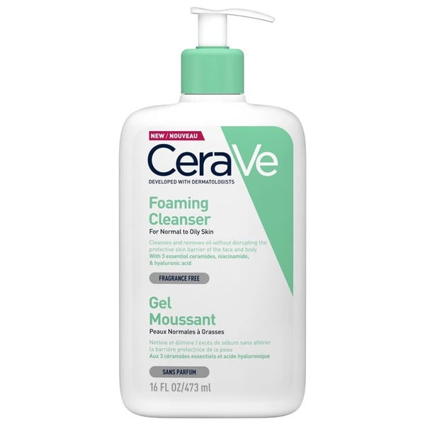 CeraVe Foaming Cleanser - Foaming Cleansing Gel 473ml
