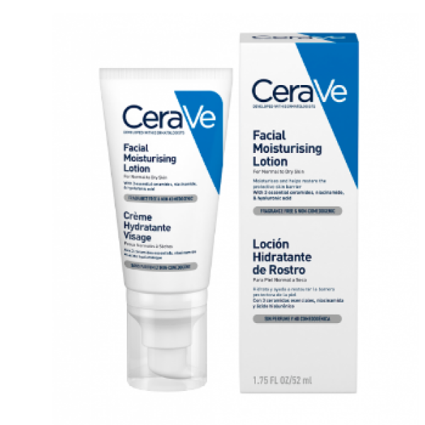 CeraVe Core Moisturizing Facial Lotion Normal/Dry Skin 52G