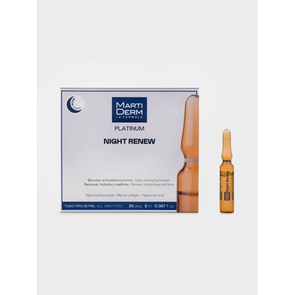 Martiderm Platinum Ampoules Night Renew 2ml x30