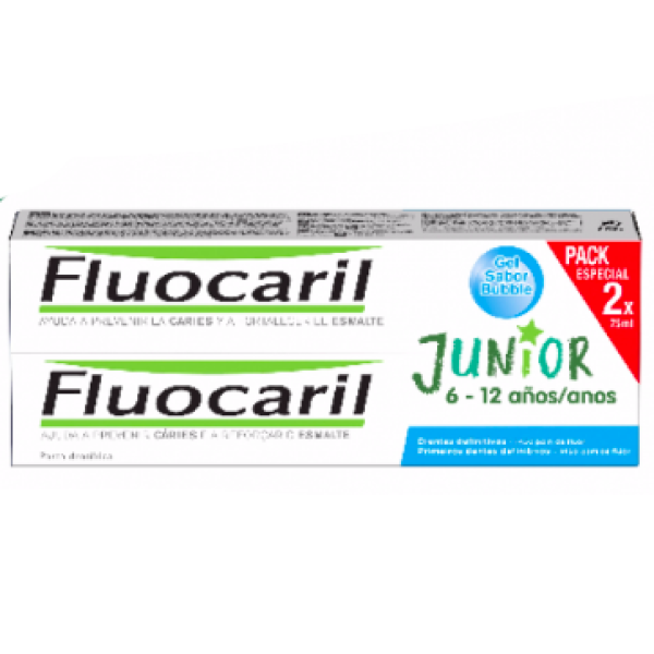 Fluocaril Junior Bubble Duo Toothpaste