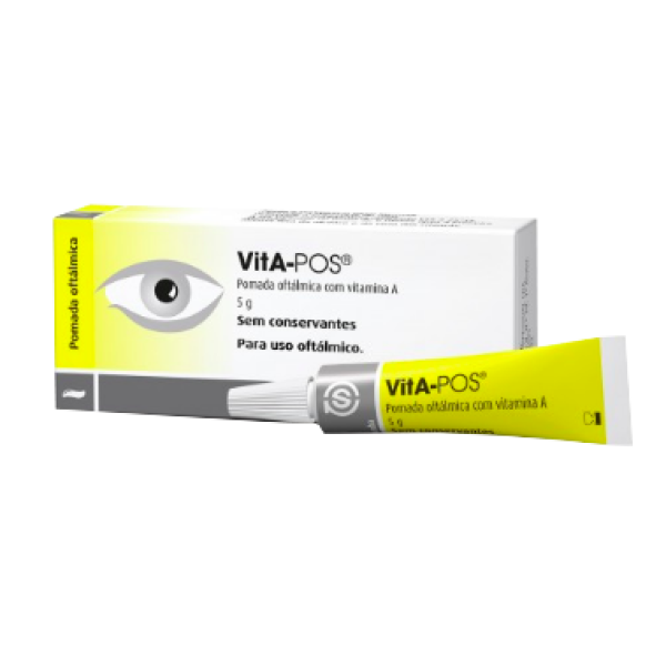 VitA-Pos Ophthalmic Ointment with Vitamin A 5g