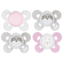 Chicco Physio Comfort Silicone Pacifier for Girls 2-6M