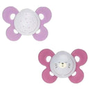 Chicco Physio Comfort Night Silicone Pacifier for Girls 16-36M