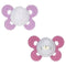 Chicco Physio Comfort Night Silicone Pacifier for Girls 16-36M