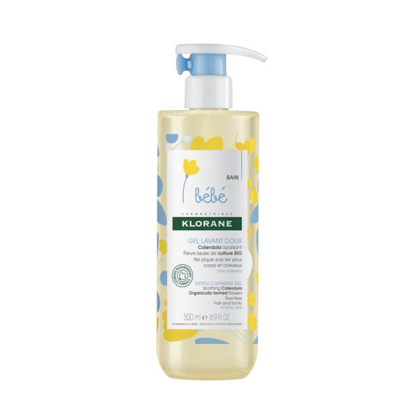 Klorane Baby Gentle Hair Body Gel 500ml