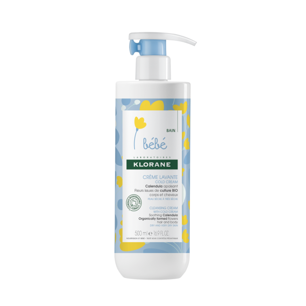 Klorane Baby Cleansing Cream 500ml