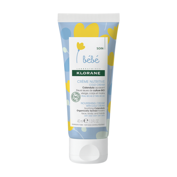 Klorane Bebé Nourishing Cream with Cold Cream 40ml