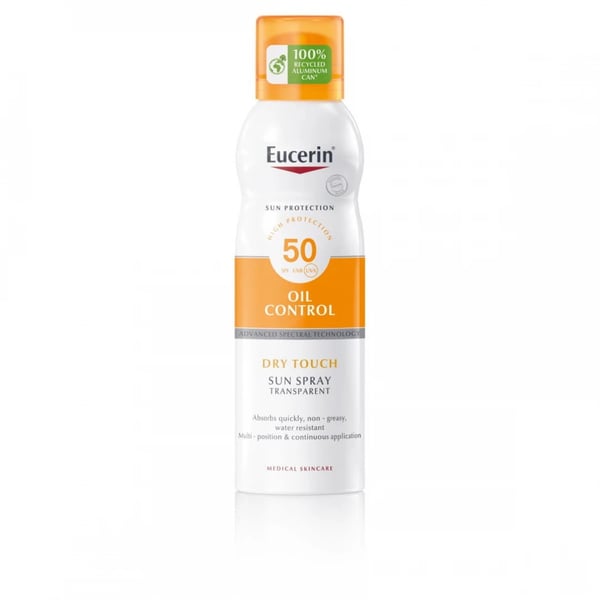 Eucerin Sun Protection Oil Control Aerosol Spray Dry Touch SPF 50 200ml