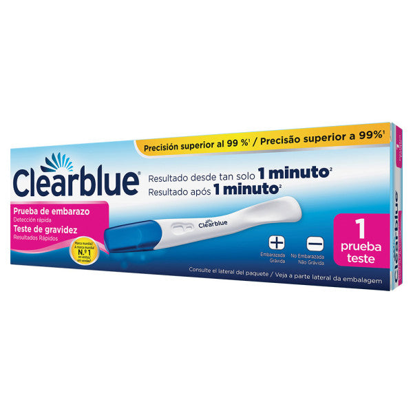 Clearblue Pregnancy Test 1 Minute