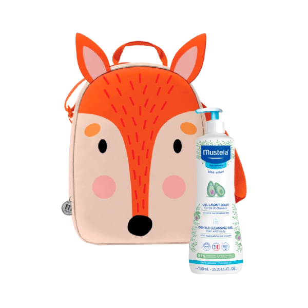 Mustela Baby Normal Skin Gentle Cleansing Gel with Giant Backpack Offer