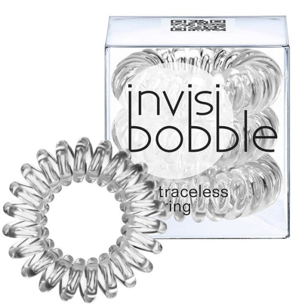 Invisibobble Transparent Slim Hair Elastic x3