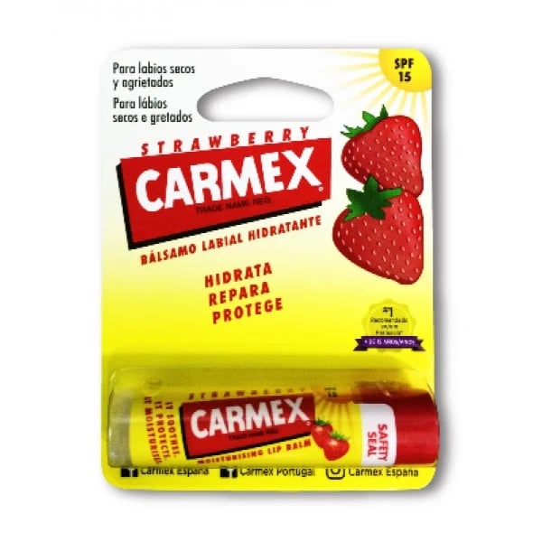Carmex Moisturizing Lip Stick Strawberry Spf15 4.25g