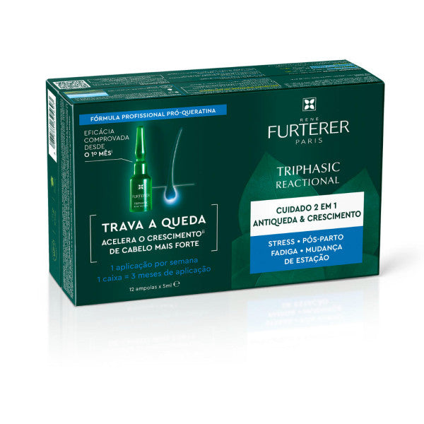 Rene Furterer Triphasic Reactional - 2 in 1 Anti-Hair Loss and Growth Care x12