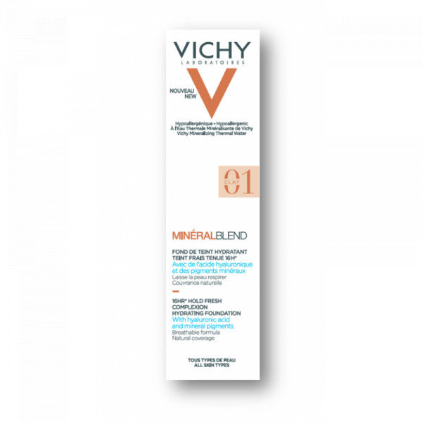 Vichy Minéralblend Fond de Teint Moisturizing Base 16H - 01