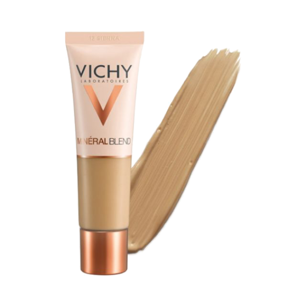 Vichy Minéralblend Fond de Teint Moisturizing Fresh Hold 16H Sienna 12