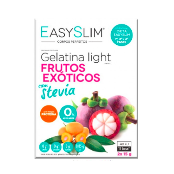 EasySlim Gelatin Light Exotic Fruits Stevia x2