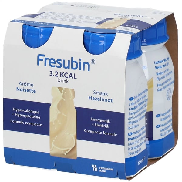 Fresubin 3.2KCAL Drink Hazelnut 4X 125ml