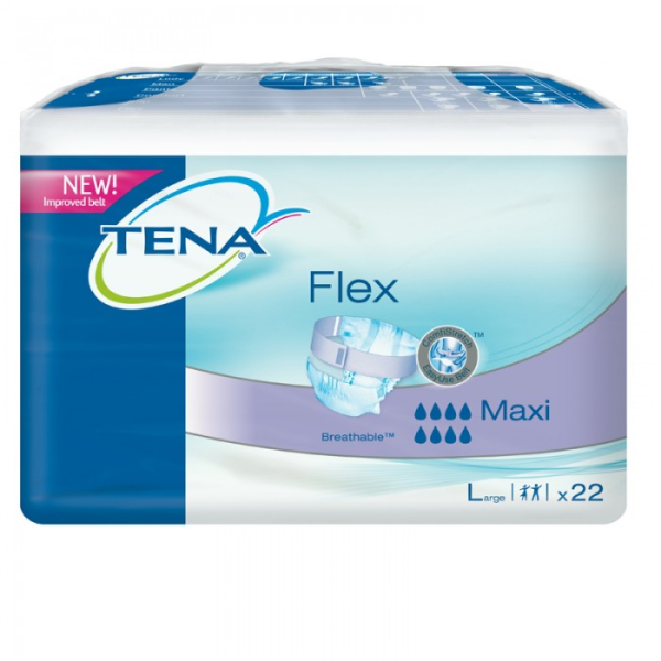 Tena Flex Maxi Diapers Large x22