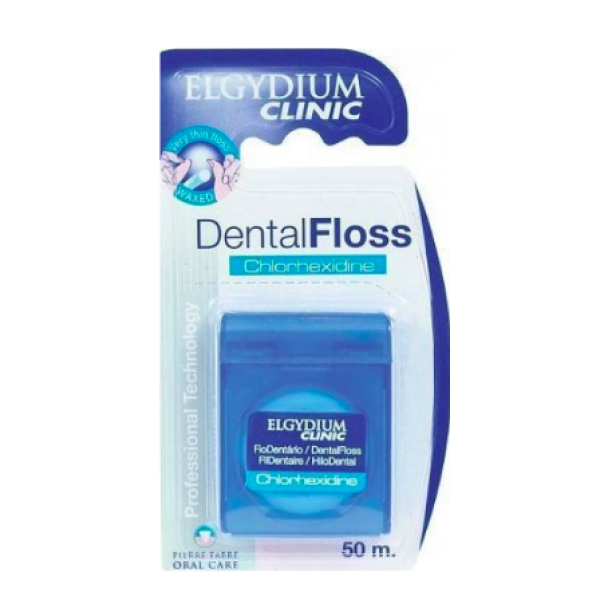 Elgydium Clinic Dental Floss with Chlorhexidine 50m