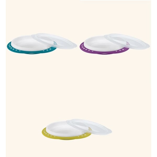 Nuk Easy Learning Learning Plate with Lid