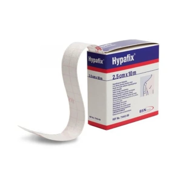 Hypafix Hypoallergenic Non-Woven Adhesive 2.5cm x 1m