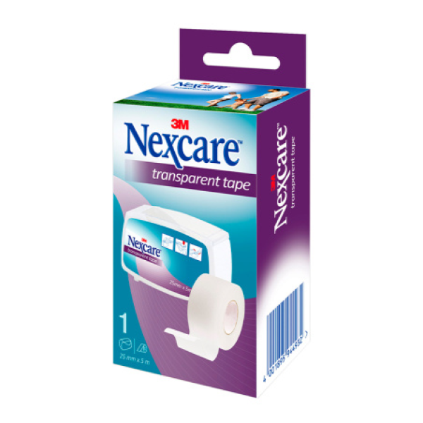 Nexcare N1540-1d Transparent Adhesive 25mm x5m