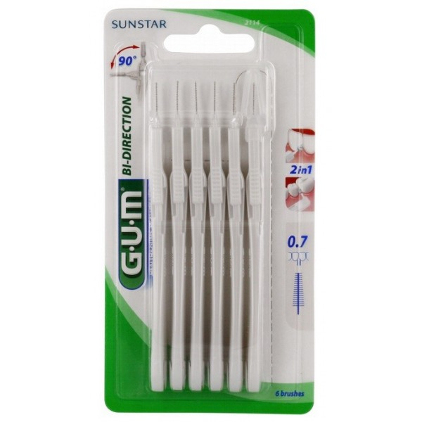 Gum Bi-Direction Brush 2114