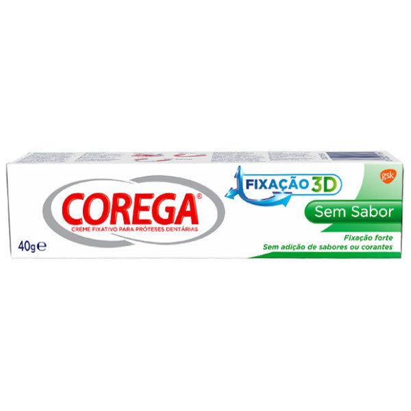 Corega Flavorless Denture Fixing Cream 40g