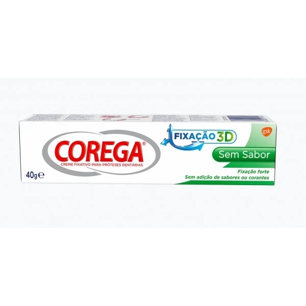 Corega Flavorless Denture Fixing Cream 40g