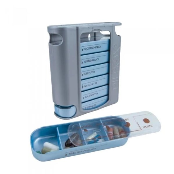 Pilbox 7-Day Pill Box x4 Doses