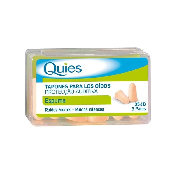 Quies Foam Tampons X6