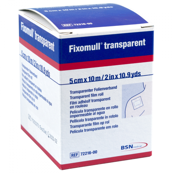 Fixomull Transparent Adhesive 5cm x10m