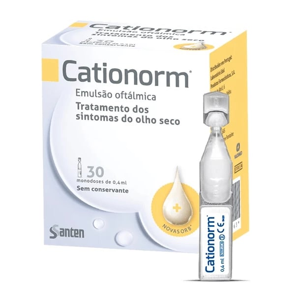 Cationorm Ophthalmic Emulsion 0.4ml x30