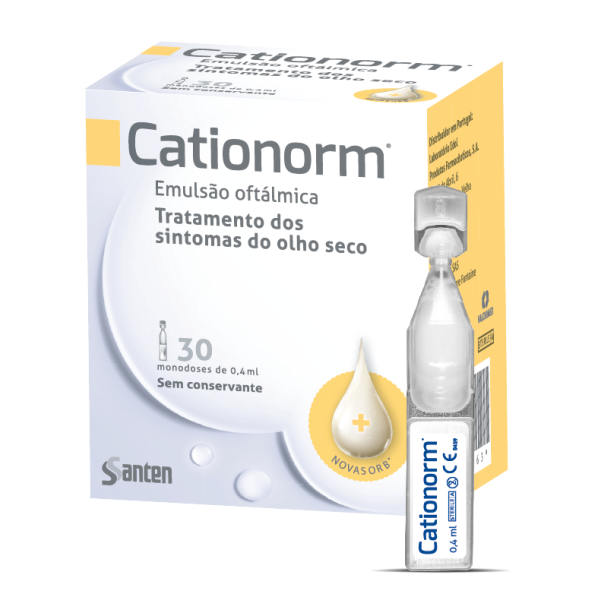 Cationorm Ophthalmic Emulsion 0.4ml x30