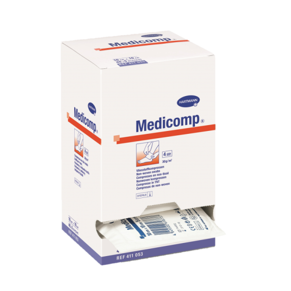 Medicomp Sterile 25 x 2 pads (10 x 10 cm)