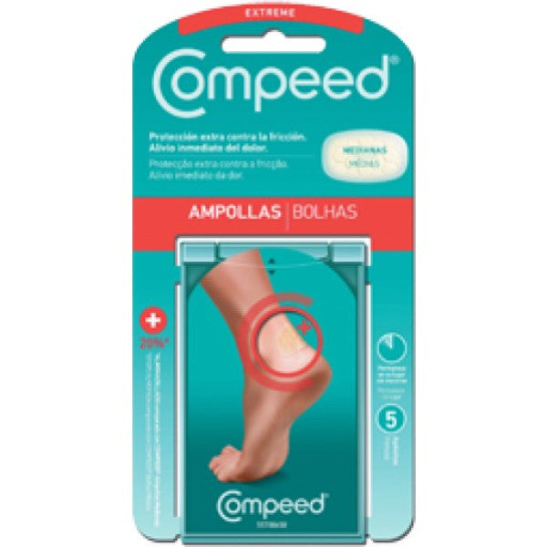 Compeed Extreme Medium Bubble Dressings x5