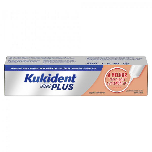 Kukident Pro Anti Residuos Denture Cream 40g