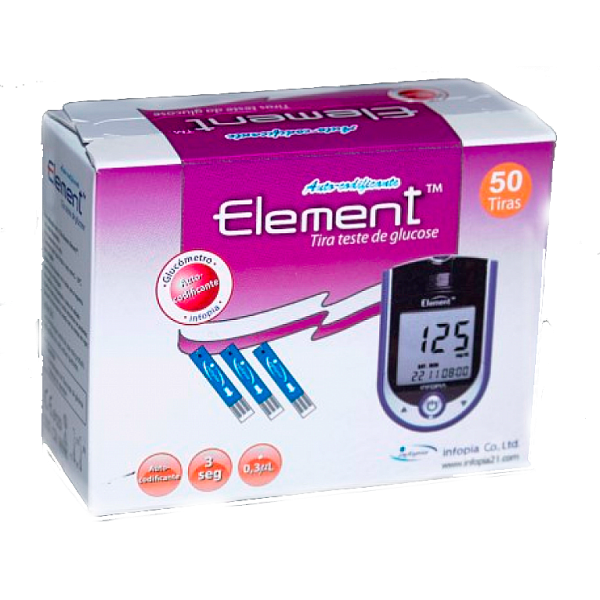 Element Blood Glucose Strips x50