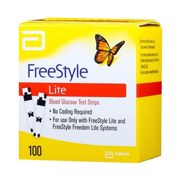 FreeStyle Lite Blood Glucose Strips X50