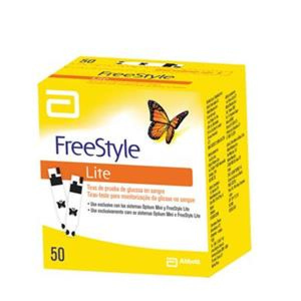 FreeStyle Lite Blood Glucose Strips X50