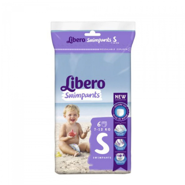 Libero Swimpants Diapers S (7-12 Kg) x6