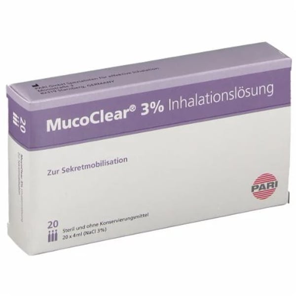 Mucochlear 3% Saline Inhaler Solution for Hypertension