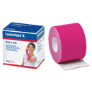 Leukotape K Adhesive Elastic Bandage 5 x5cm Pink