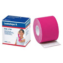 Leukotape K Elastic Adhesive Bandage 5 x 5cm Pink