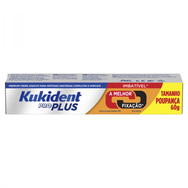 Kukident Pro Double Action Dental Prosthesis Cream 60g