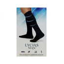 Lycias Man Meia 280Den Azul T3