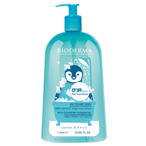 Bioderma ABCDerm Gel Moussant 1L Special Price